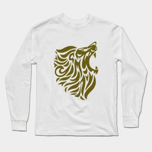 African Lion Long Sleeve T-Shirt